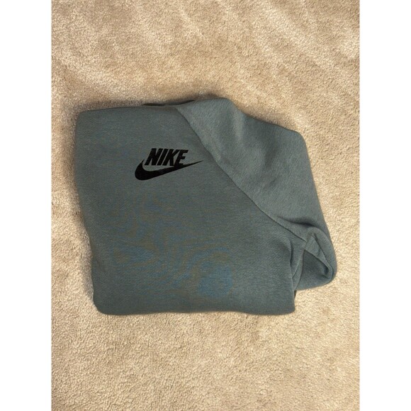 Women’s Size SMALL- Nike Rally Funnel Neck Pullover Hoodie Green - Picture 7 of 7